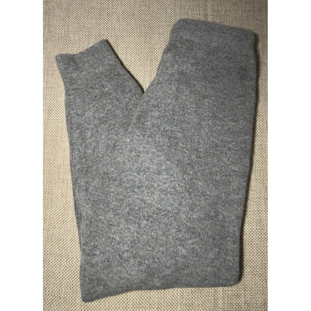 Anine‎ Bing Saylor Joggers Gray Large Wool Pants